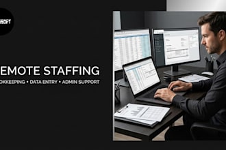 provide remote staffing and bookkeeping support