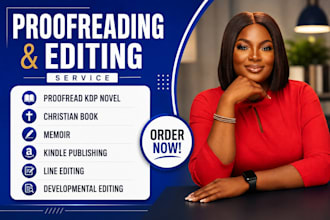 proofread, edit christian nonfiction, spell check book formatting for amazon kdp