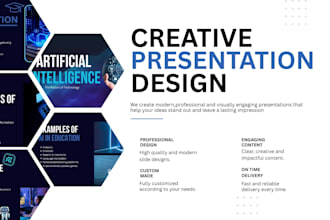 design professional powerpoint presentation slides