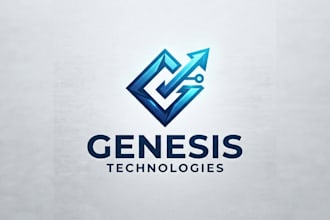 design a professional computer logo for your brand