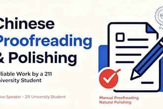 chinese proofreading,photo edit,data entry,music creation