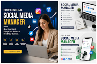 manage facebook and instagram social media for your business
