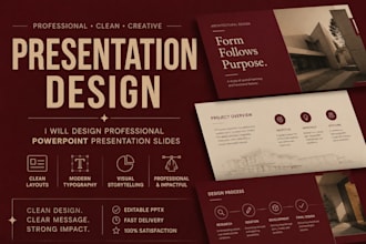 design professional powerpoint presentation slides