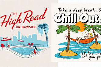 design vintage beach surf retro t shirt graphics