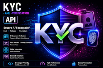 integrate kyc aml and verification API solutions for your app