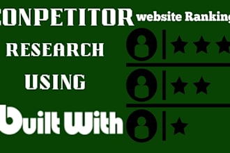 research website technology, competitors and builtwith insights for your website