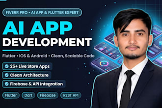 do ai mobile app development using flutter and gpt integration, ai app