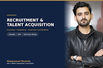 provide end to end recruitment and talent acquisition support