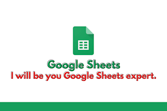 be your google sheets expert