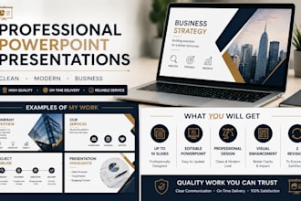 create professional powerpoint presentations and business slides