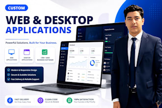 develop web, cloud and desktop applications for you