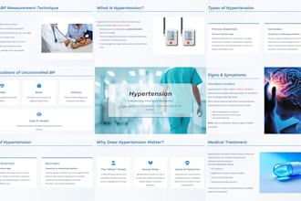 design medical presentation scientific training research education healthcare