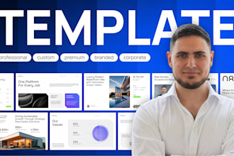 design a professional powerpoint template for your brand