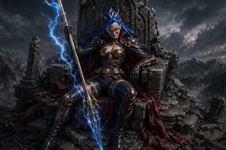create customs ai art, characters, concept art