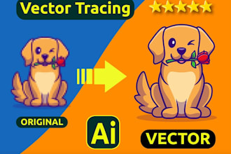 vectorize image manual vector trace vectorise logo or vector trace conversion