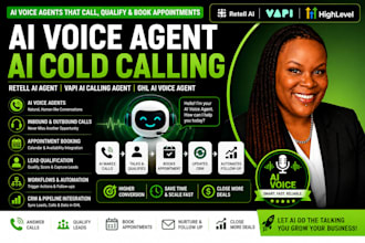build retell ai agent, vapi ai calling agent, ghl ai voice agent ai cold calling