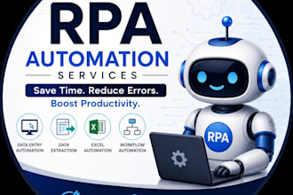 automate repetitive tasks using rpa and workflow automation