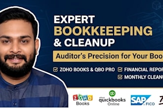 prepare financial statements, balance sheet, and variance analysis