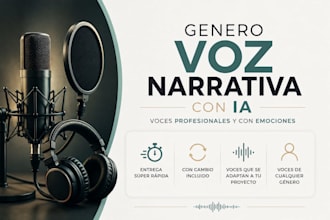 la mejor voz para contar historias