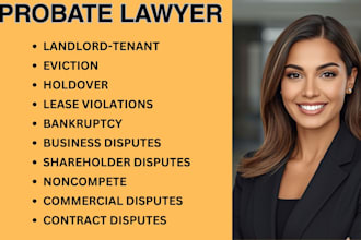 manage landlord tenant eviction disputes, holdovers and lease violation cases