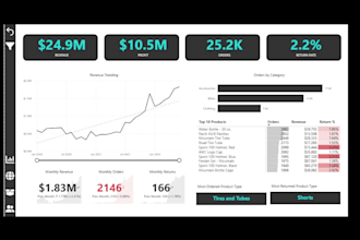 build professional power bi dashboards and reports