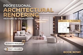 create visually appealing and realistic architectural renders
