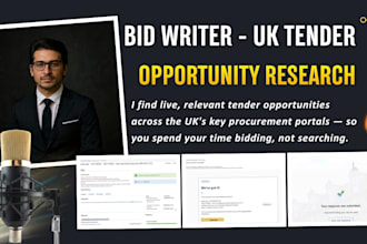 find and research UK tender opportunity for smes