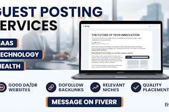 provide professional  guestposting service for SEO