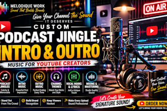 create podcast jungle intro and outro music for youtube creator