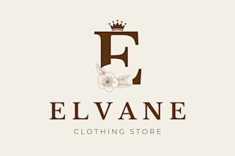 create a modern minimalist and elegant logo design