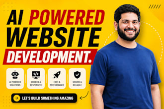 build an ai website ai landing page and ai chatbot