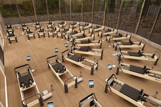 design your commercial gym or fitness facility interior