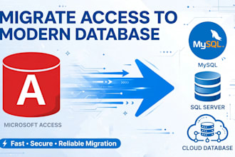 migrate access database to mysql with access frontend