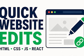 make quick website edits and content updates