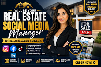 be your realtor social media manager, realtor leads, real estate marketing