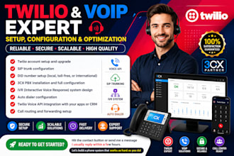 setup telynx twilio vonage account for bulk SMS did number sip trunk