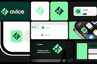 design modern tech startup software logo