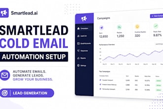setup instantly smartlead cold email automation for lead generation