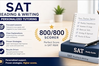 tutor you for the sat reading and writing section