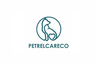 design cute logo for kids kick shop pets games animals