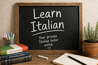 provide italian conversation lessons online for beginners