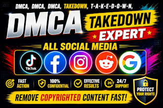 takedown remove harassing defaming links from google,reddit,facebook,tiktok,ig