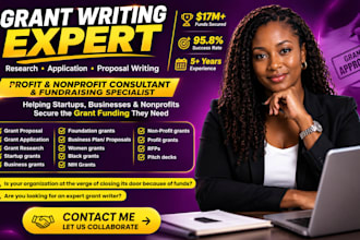do grant writing with budget templates, donor targeting