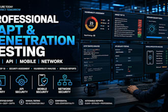 do professional applications testing and vapt