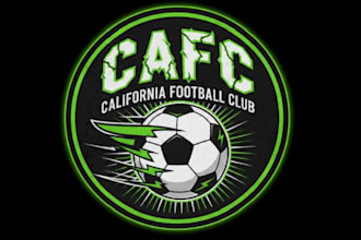 create fantastic and gorgeous soccer logo design