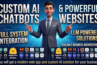build custom ai chatbot and web applications