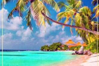 design eye catching travel poster and tour packages in canva