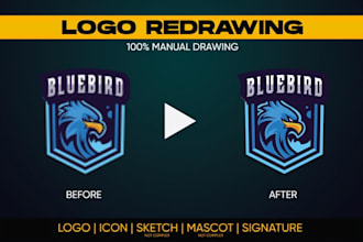 do raster to vector redraw jpg png to ai eps svg in adobe illustrator, coreldraw