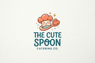 design a professional catering logo for your brand