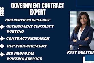write winning government contract proposals, rfps and rfqs